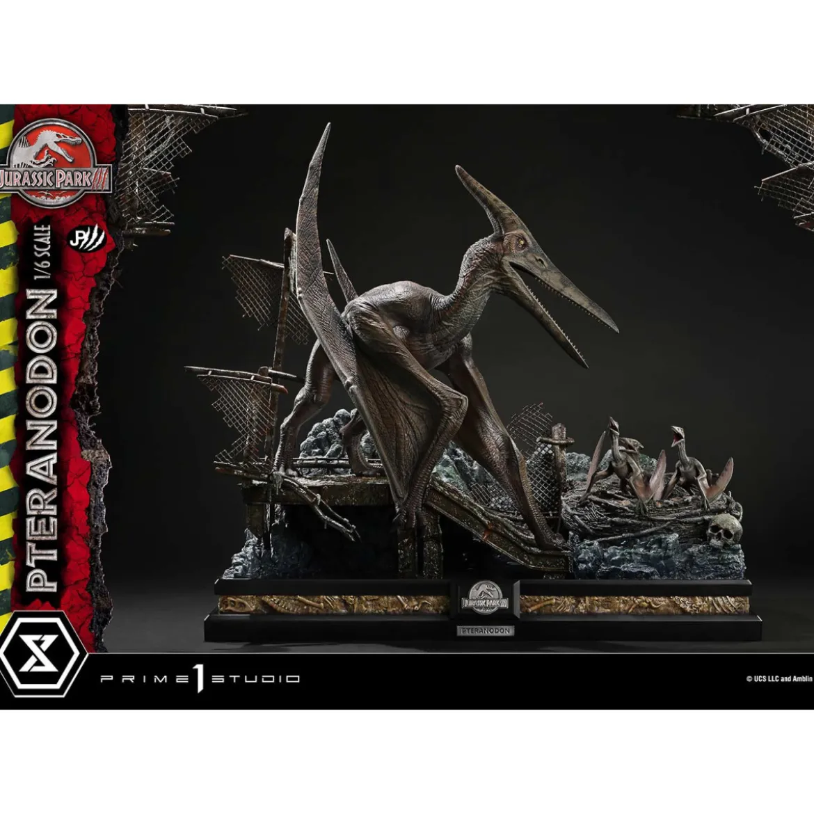 Prime 1 Studio - Jurassic Park III - Pteranodon Bonus Version Legacy Museum Collection 1/6