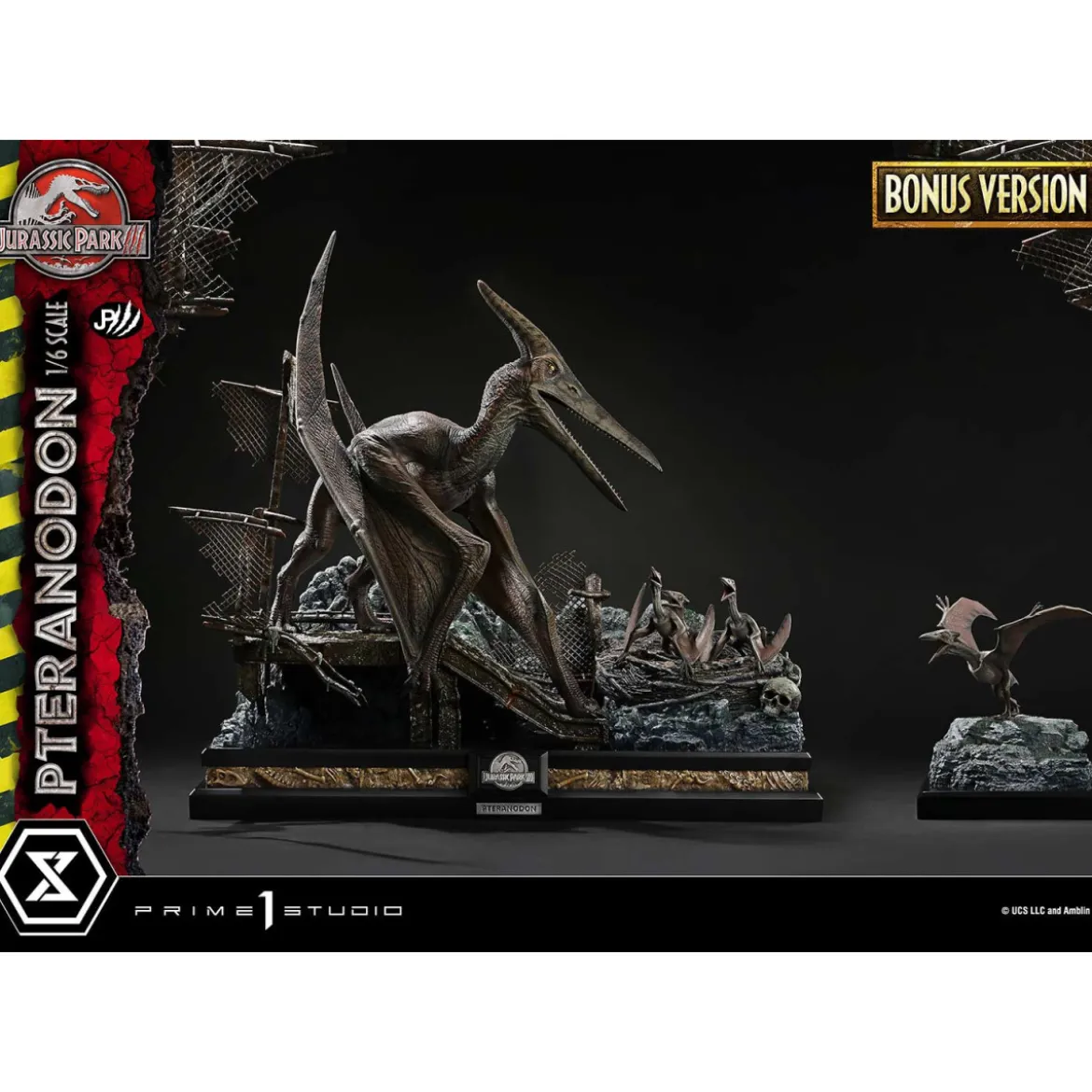 Prime 1 Studio - Jurassic Park III - Pteranodon Bonus Version Legacy Museum Collection 1/6