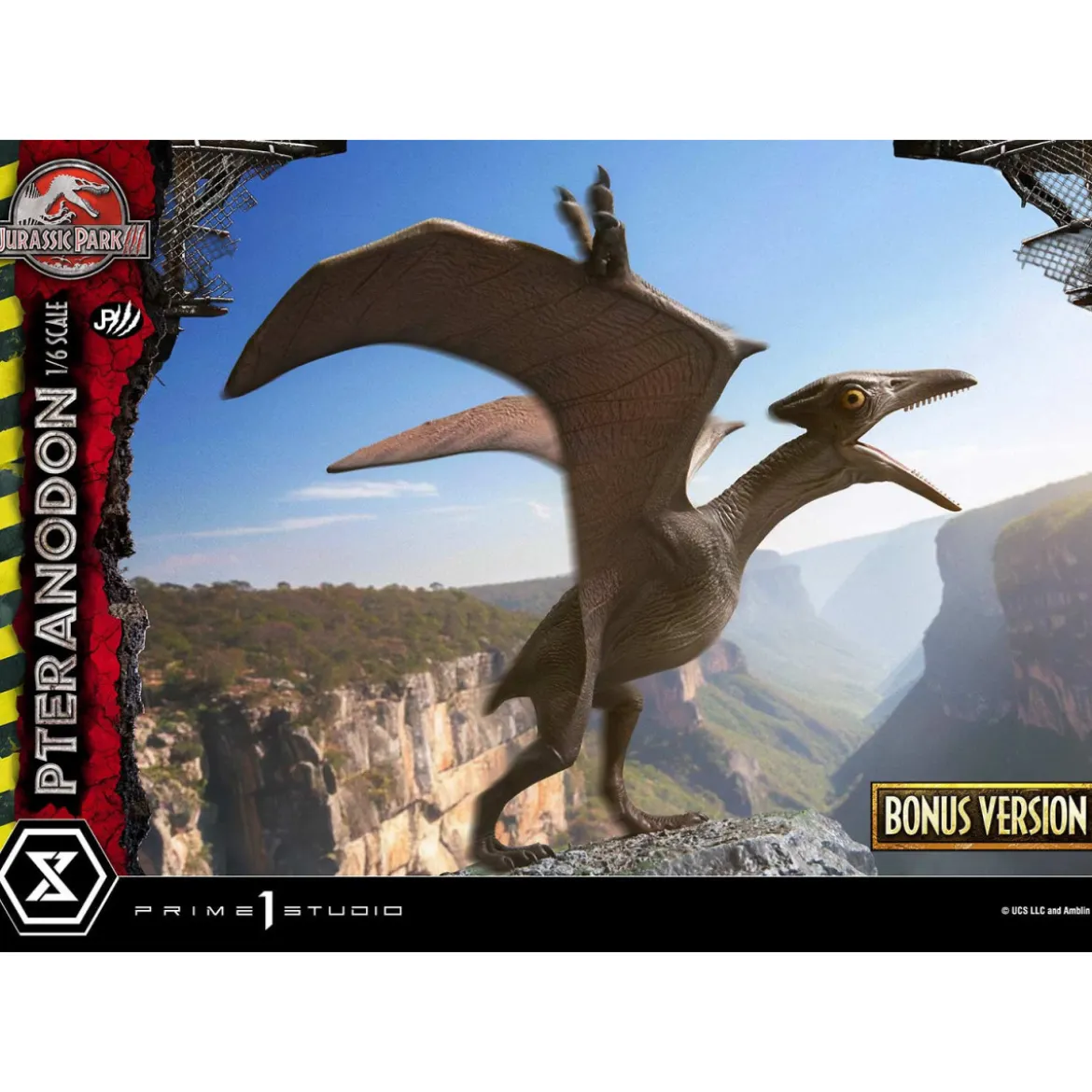 Prime 1 Studio - Jurassic Park III - Pteranodon Bonus Version Legacy Museum Collection 1/6