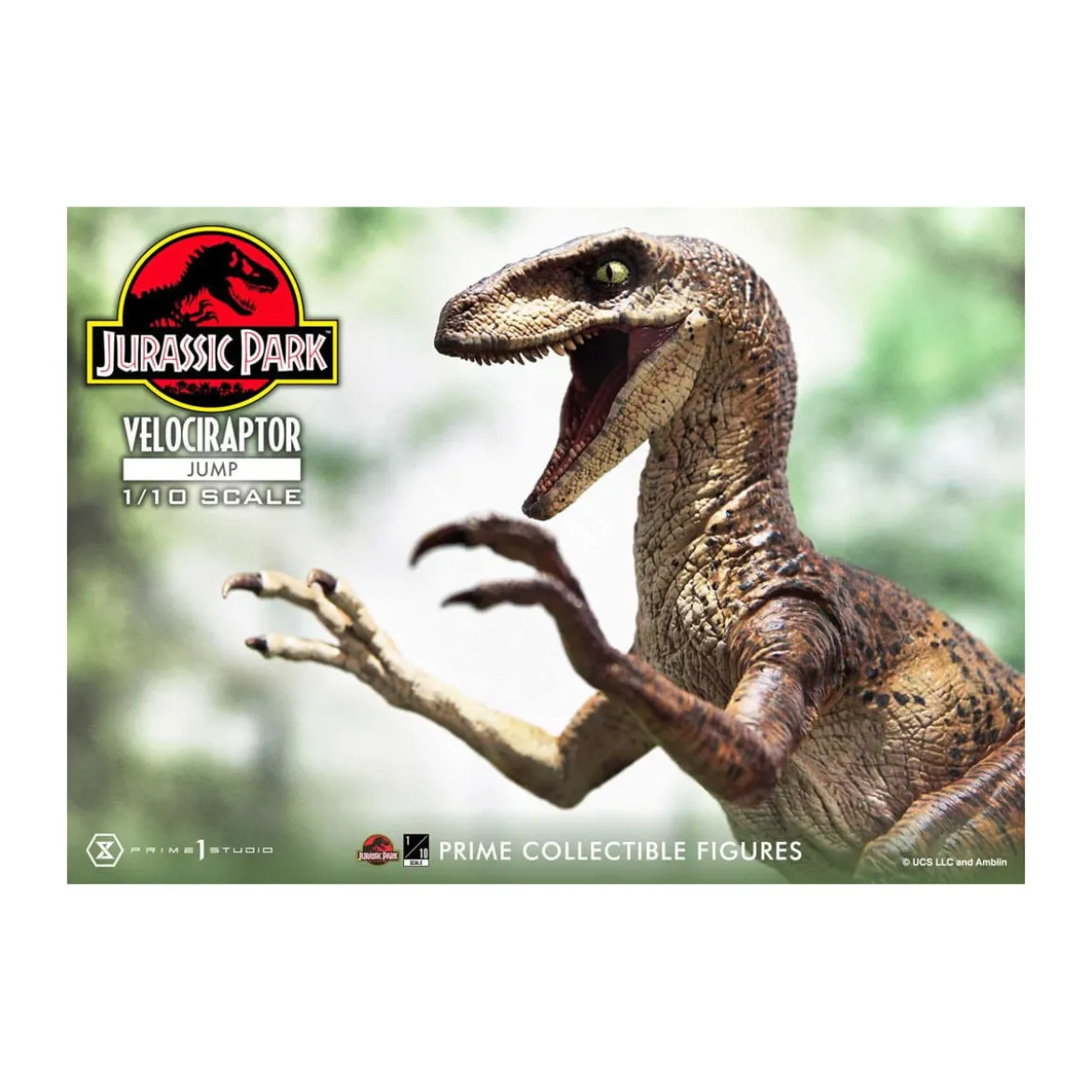 Prime 1 Studio - Jurassic Park - Prime Collectibles 1/10 Velociraptor Jump