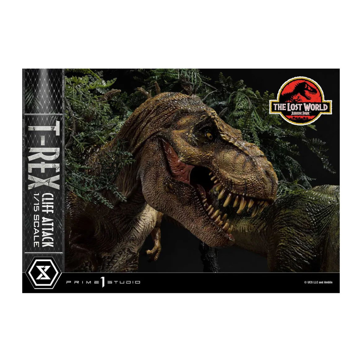Prime 1 Studio - Jurassic Park: The Lost World - Cliff Attack Bonus Version Legacy Museum Collection 1/15