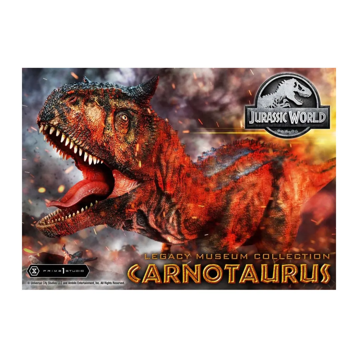 Prime 1 Studio - Jurassic World - Carnotaurus Legacy Museum Collection 1/15