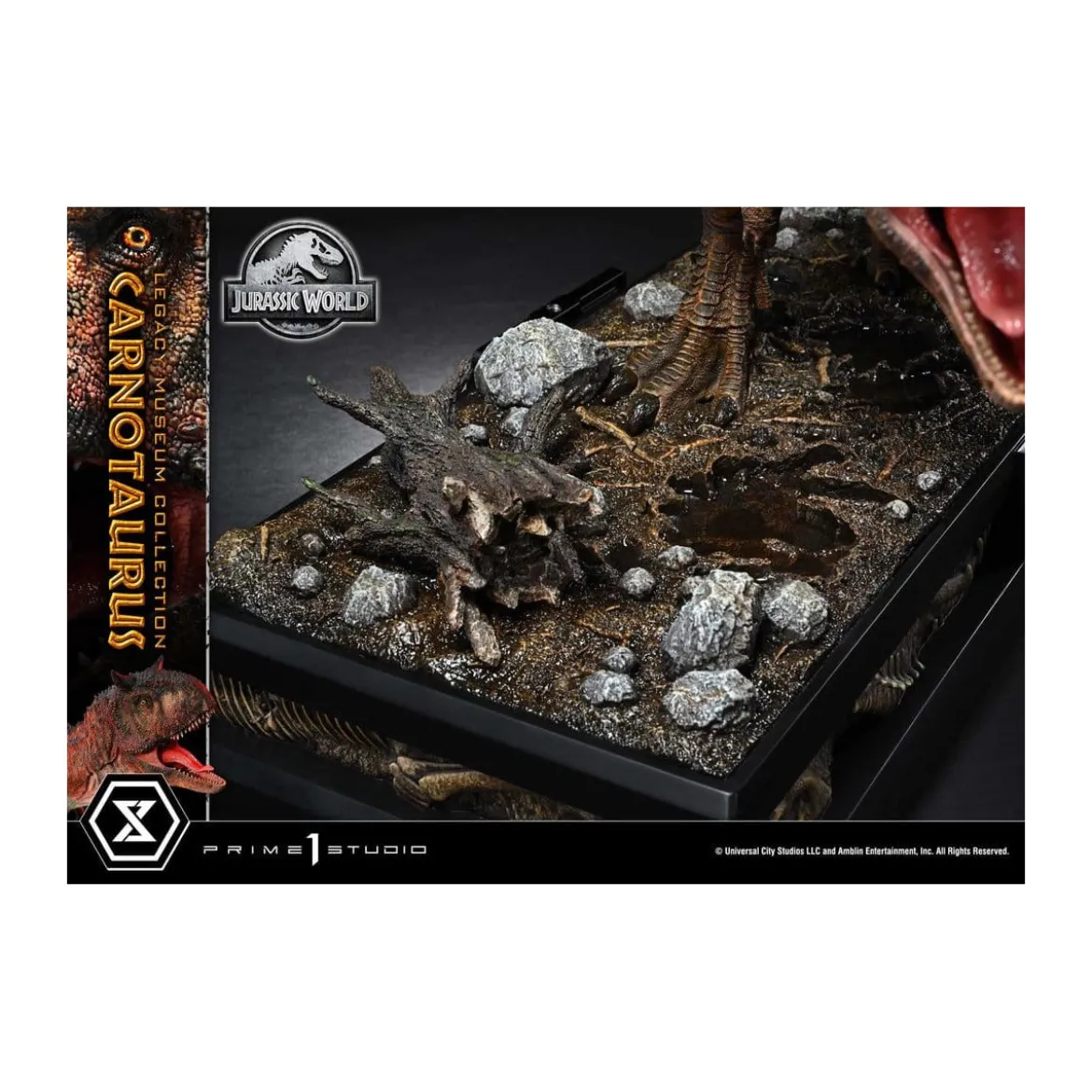 Prime 1 Studio - Jurassic World - Carnotaurus Legacy Museum Collection 1/15