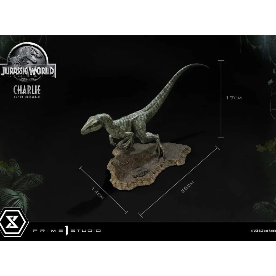 Prime 1 Studio - Jurassic World: Fallen Kingdom - Prime Collectibles 1/10 Charlie