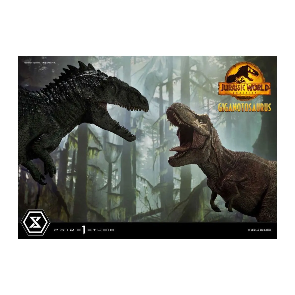 Prime 1 Studio - Jurassic World : Le Monde d'après - Giganotosaurus 1:38 statue