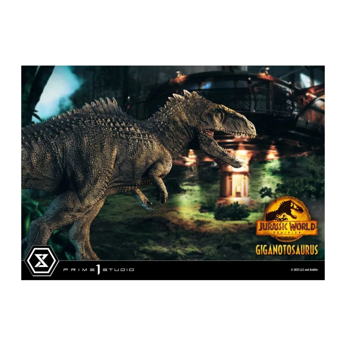 Prime 1 Studio - Jurassic World : Le Monde d'après - Giganotosaurus 1:38 statue