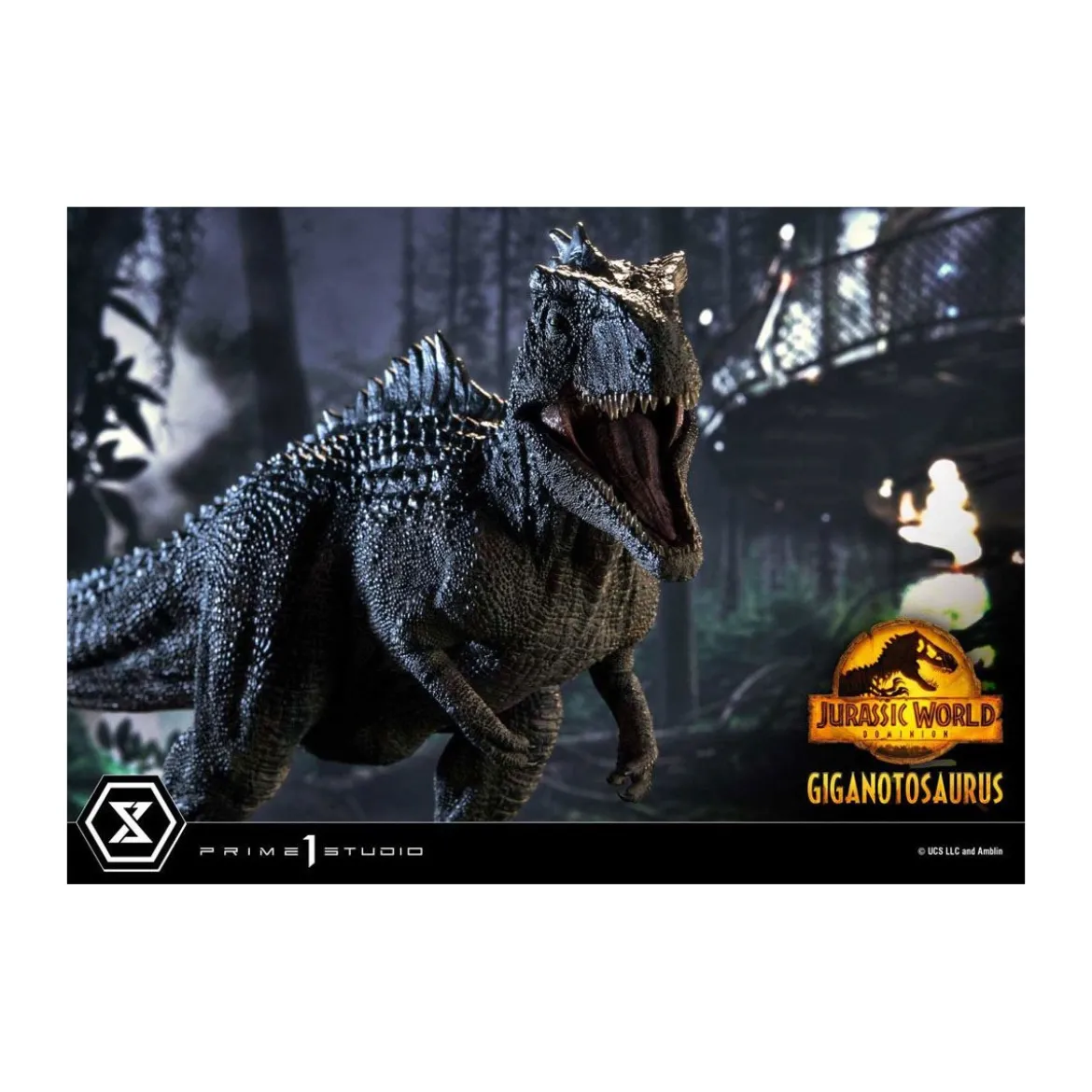 Prime 1 Studio - Jurassic World : Le Monde d'après - Giganotosaurus 1:38 statue