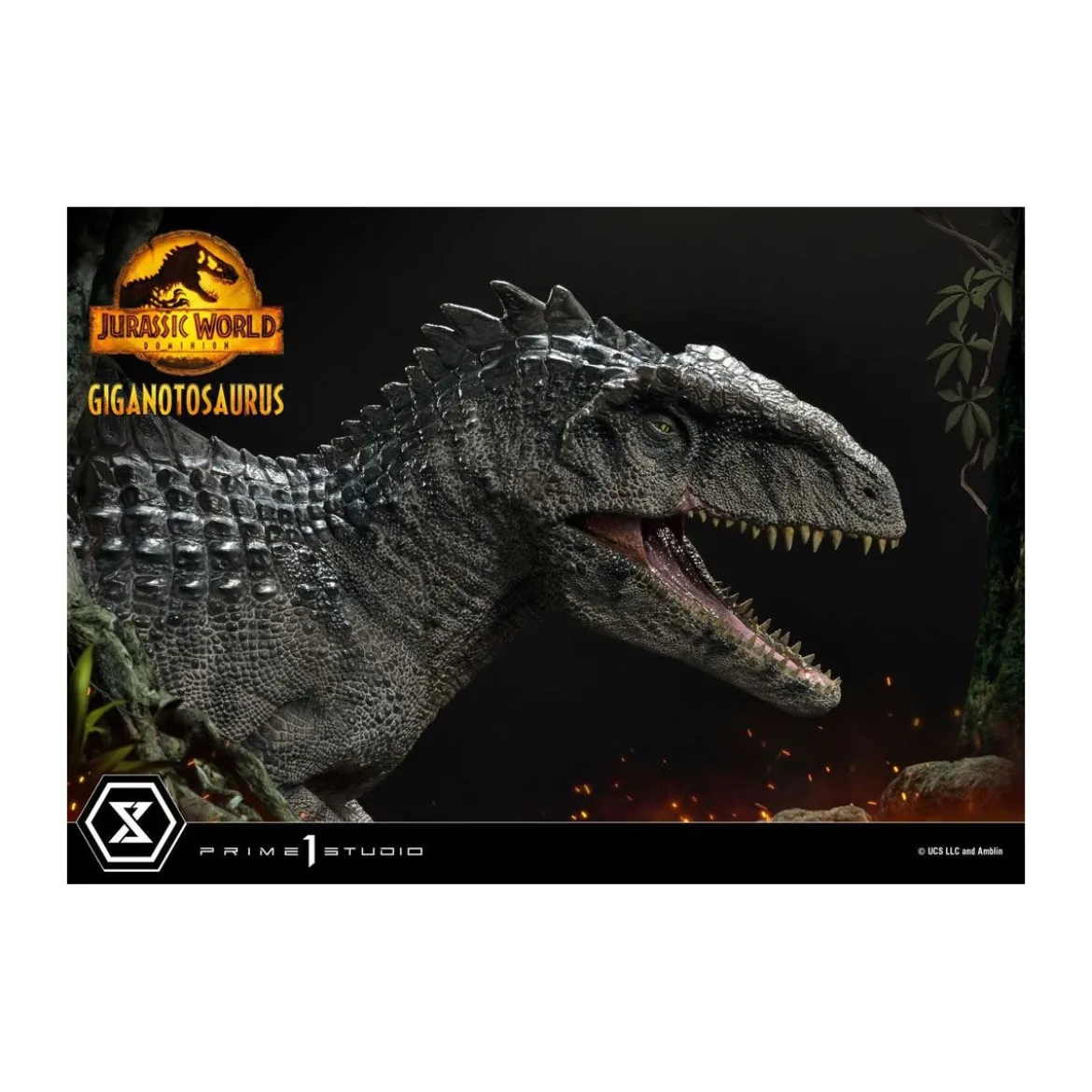 Prime 1 Studio - Jurassic World : Le Monde d'après - Giganotosaurus 1:38 statue