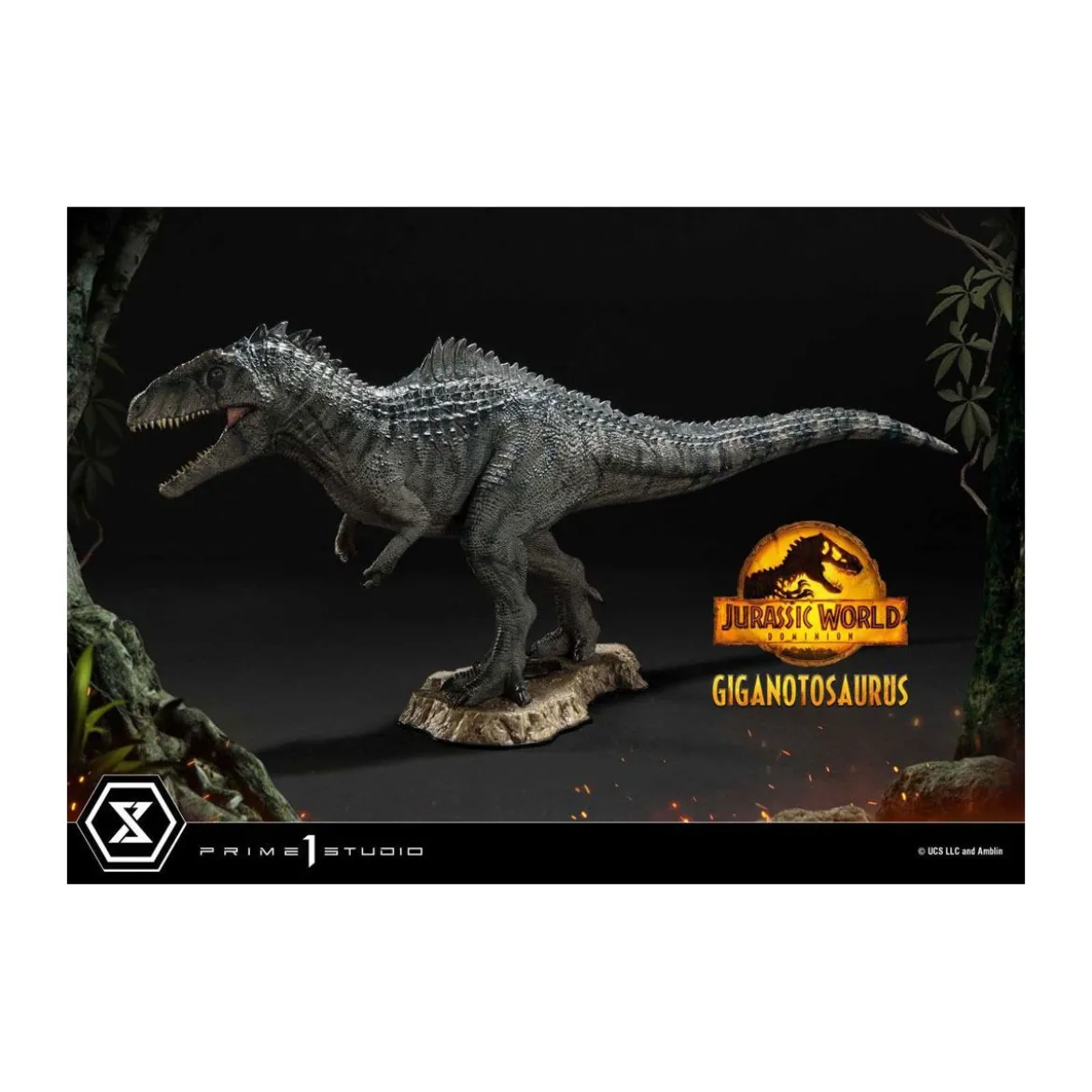 Prime 1 Studio - Jurassic World : Le Monde d'après - Giganotosaurus 1:38 statue