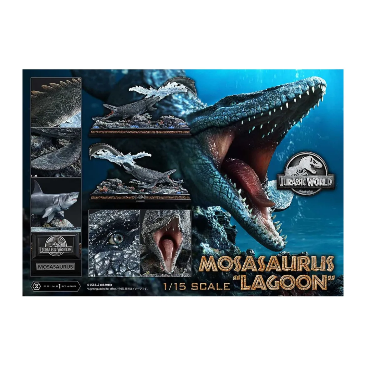 Prime 1 Studio - Jurassic World - Mosasaurus "Lagoon" Bonus Version Legacy Museum Collection 1/15