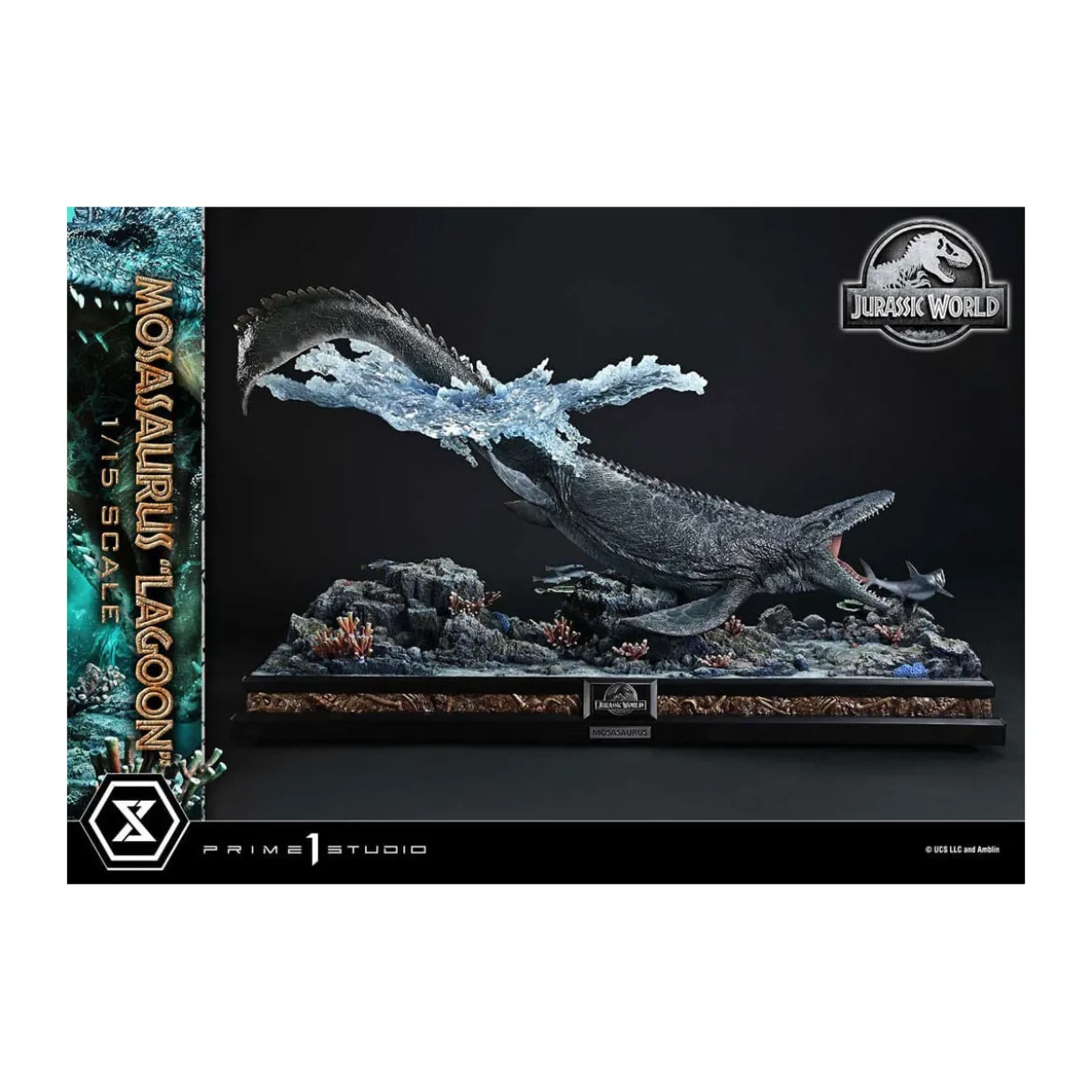 Prime 1 Studio - Jurassic World - Mosasaurus "Lagoon" Bonus Version Legacy Museum Collection 1/15