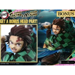 Prime 1 Studio - KAMADO TANJIRO & KAMADO NEZUKO Ultimate Bonus Version - Demon Slayer Concept Masterline Series 1/6