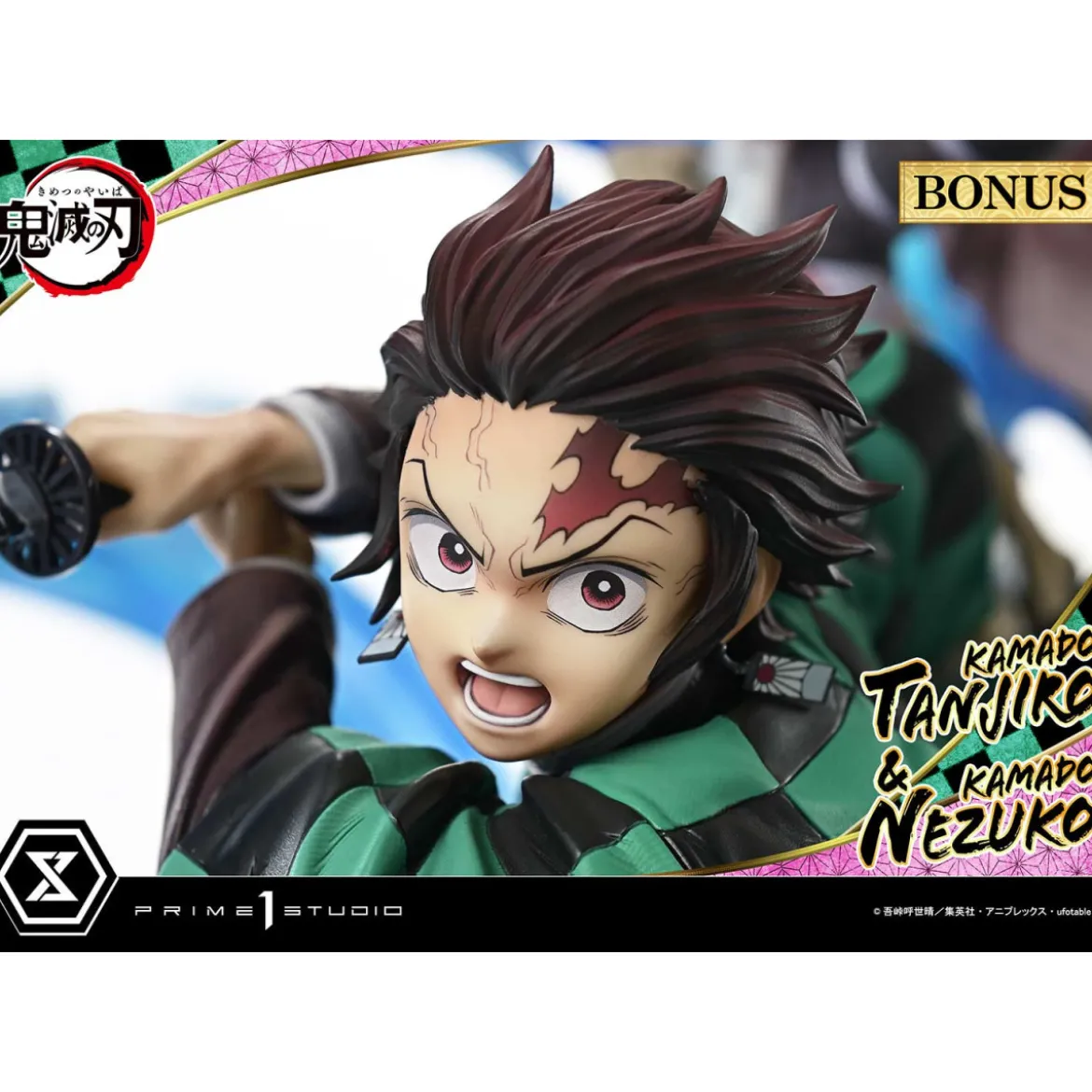 Prime 1 Studio - KAMADO TANJIRO & KAMADO NEZUKO Ultimate Bonus Version - Demon Slayer Concept Masterline Series 1/6