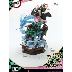Prime 1 Studio - KAMADO TANJIRO & KAMADO NEZUKO - Demon Slayer Concept Masterline Series 1/6