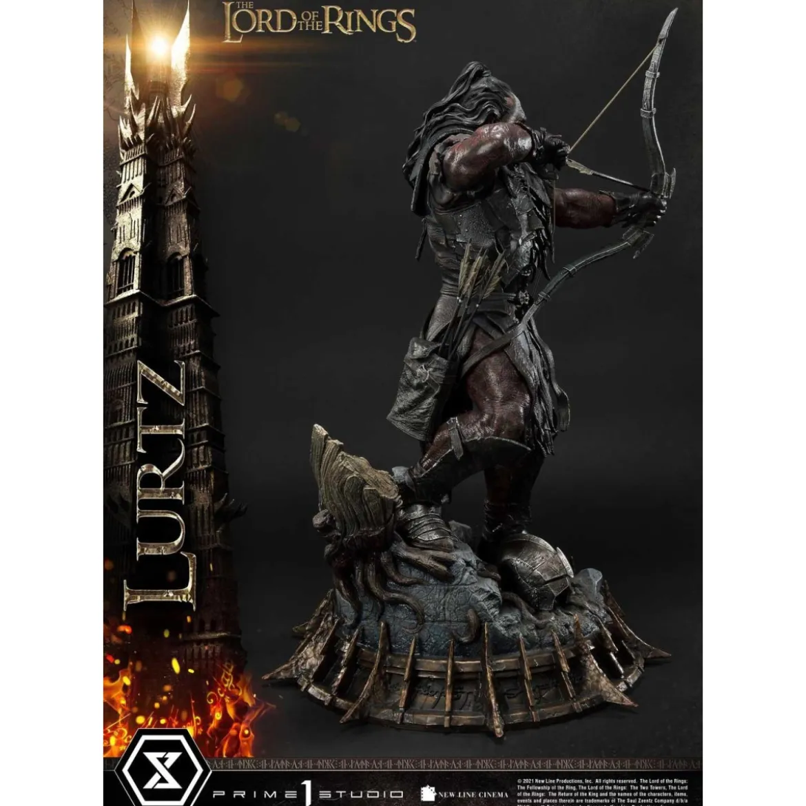 Prime 1 Studio - Lurtz Ex version 1/4 - LOTR - Le Seigneur des Anneaux