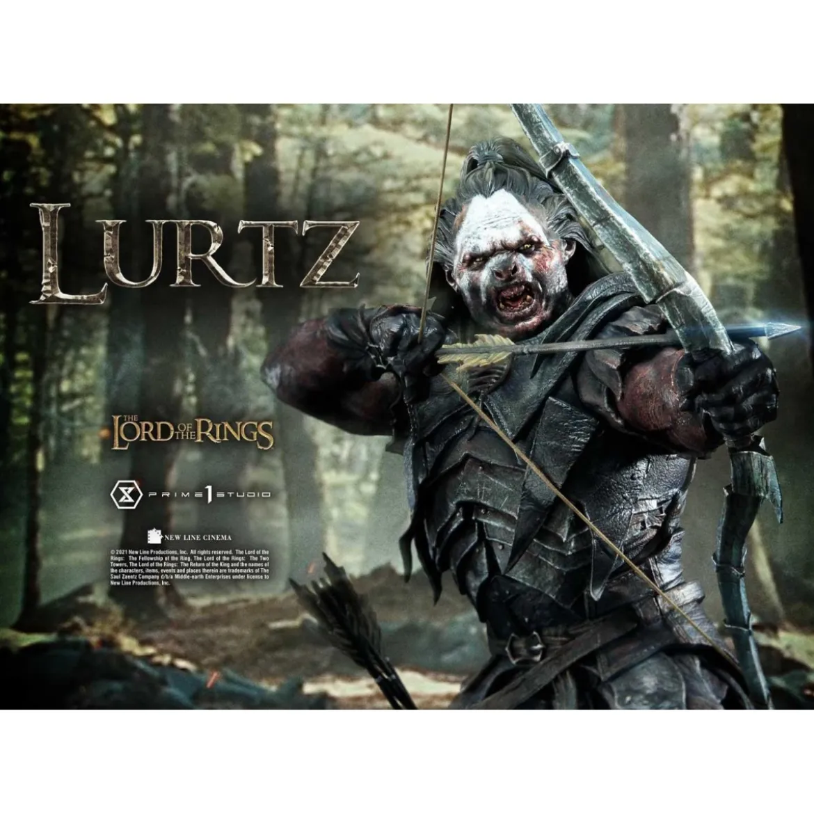 Prime 1 Studio - Lurtz Ex version 1/4 - LOTR - Le Seigneur des Anneaux