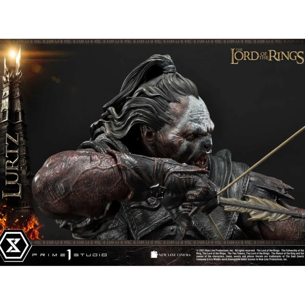Prime 1 Studio - Lurtz Ex version 1/4 - LOTR - Le Seigneur des Anneaux