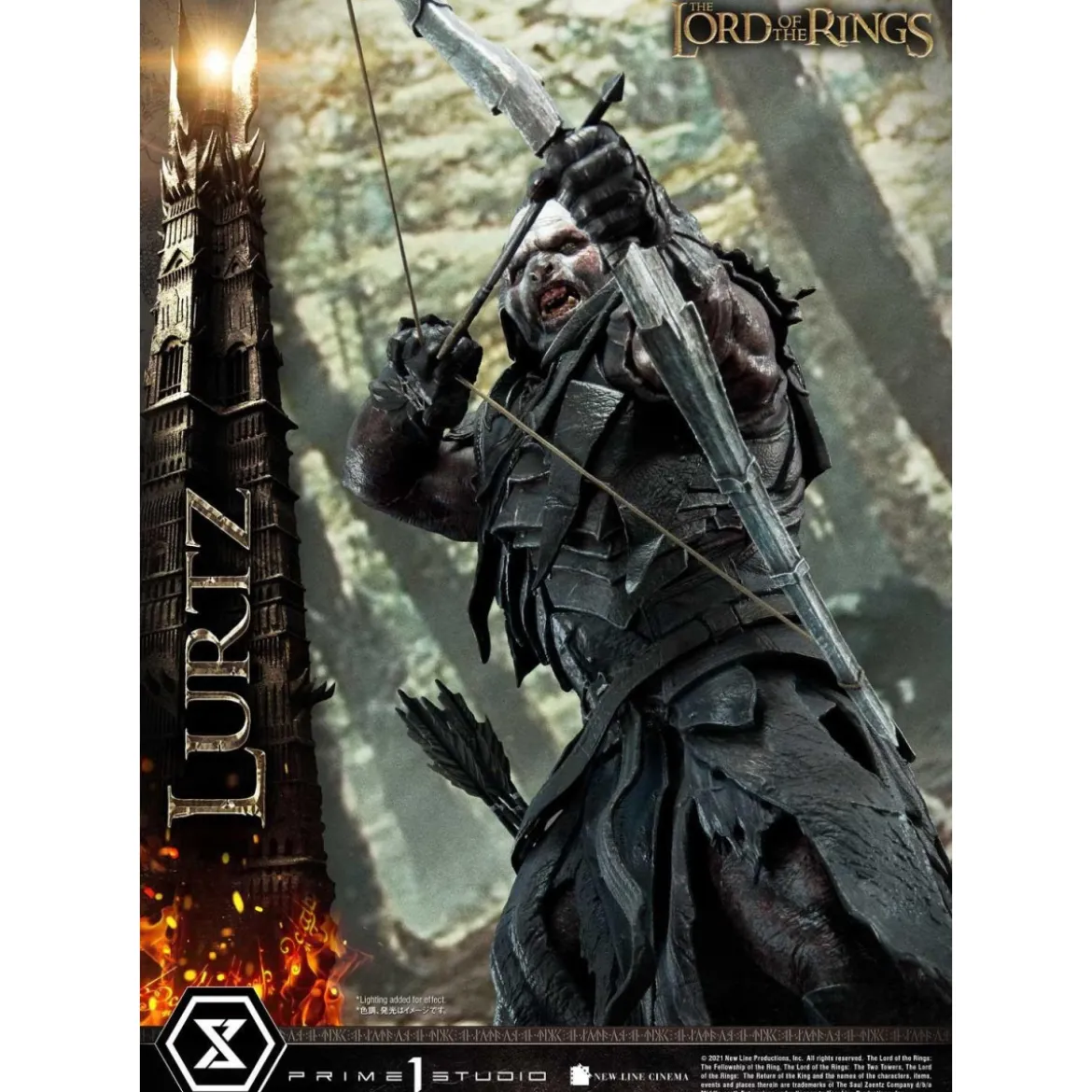 Prime 1 Studio - Lurtz Ex version 1/4 - LOTR - Le Seigneur des Anneaux