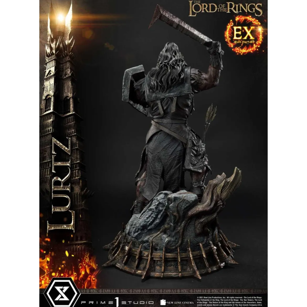 Prime 1 Studio - Lurtz Ex version 1/4 - LOTR - Le Seigneur des Anneaux