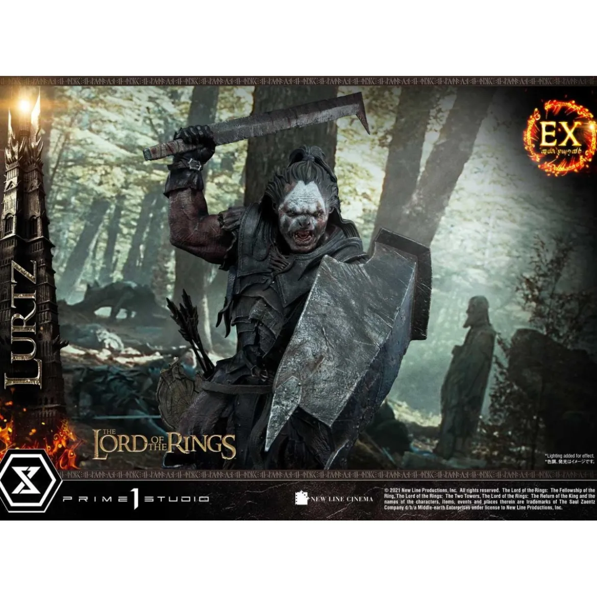 Prime 1 Studio - Lurtz Ex version 1/4 - LOTR - Le Seigneur des Anneaux