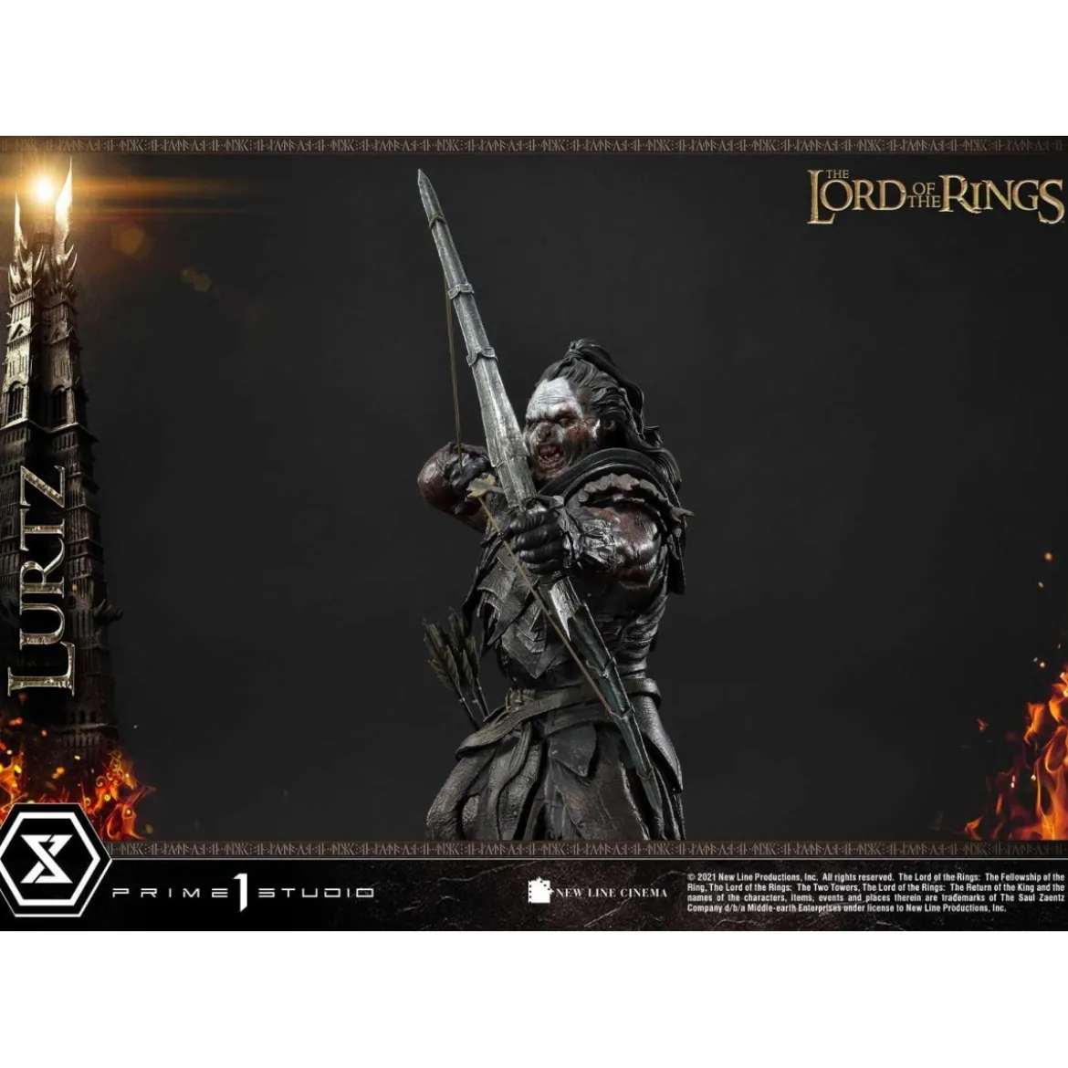Prime 1 Studio - Lurtz Ex version 1/4 - LOTR - Le Seigneur des Anneaux