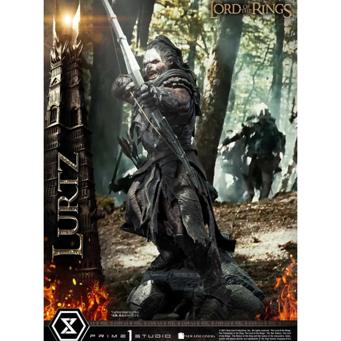 Prime 1 Studio - Lurtz Ex version 1/4 - LOTR - Le Seigneur des Anneaux