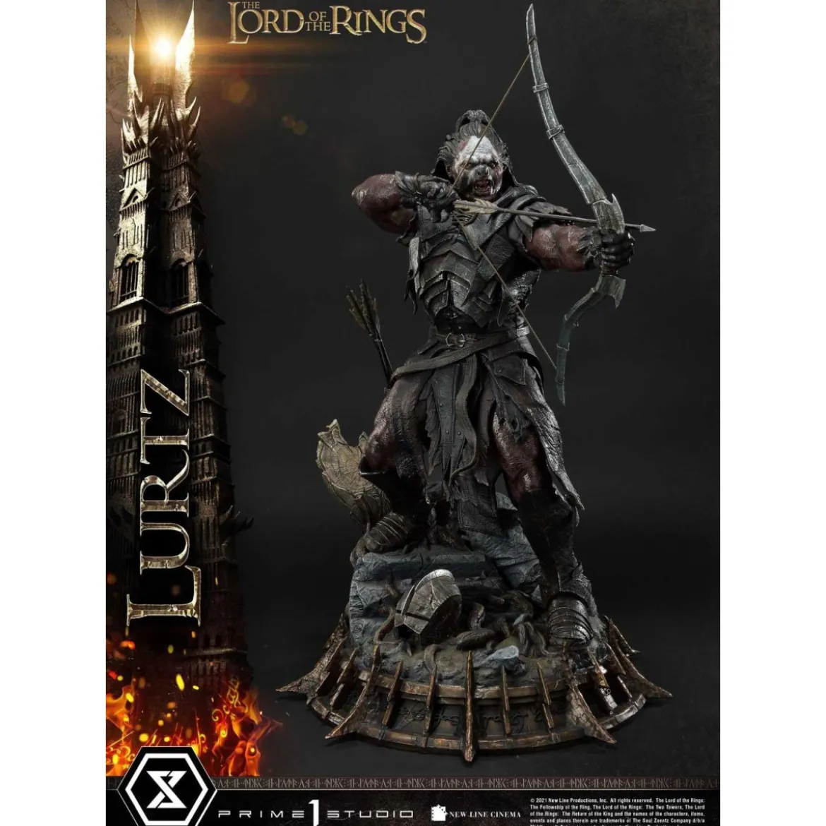 Prime 1 Studio - Lurtz Ex version 1/4 - LOTR - Le Seigneur des Anneaux