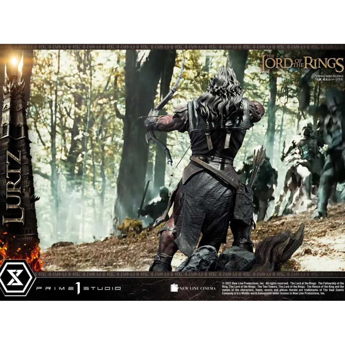 Prime 1 Studio - Lurtz Ex version 1/4 - LOTR - Le Seigneur des Anneaux