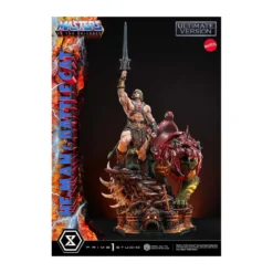 Prime 1 Studio - Masters of the Universe - He-Man & Battle Cat Ultimate Bonus Version - Real Elite Masterline Series 1/4