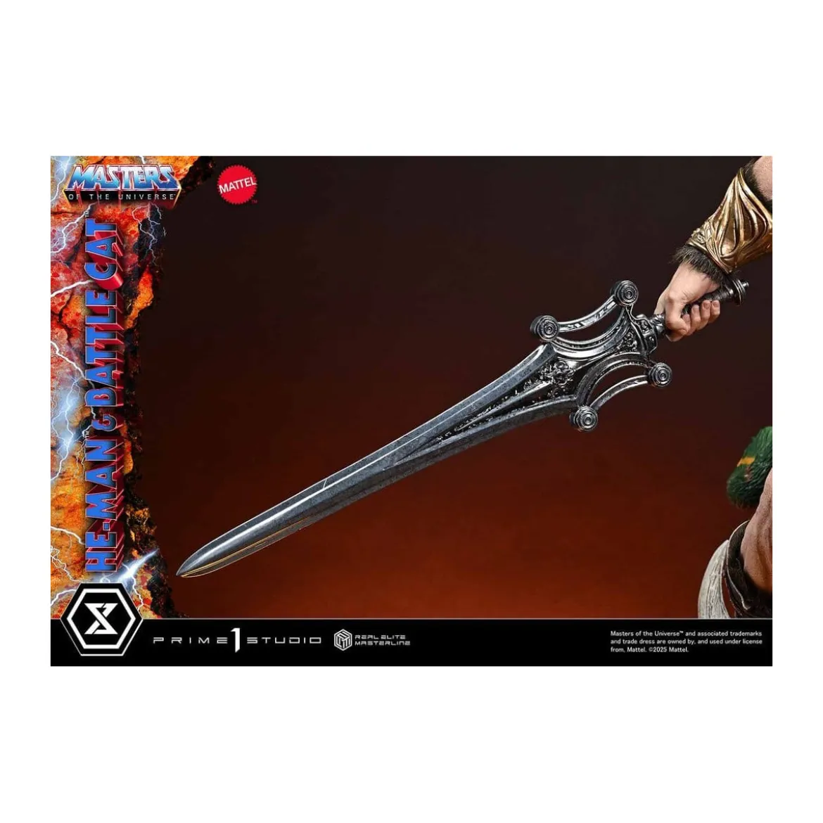 Prime 1 Studio - Masters of the Universe - He-Man & Battle Cat Ultimate Bonus Version - Real Elite Masterline Series 1/4