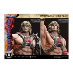 Prime 1 Studio - Masters of the Universe - He-Man & Battle Cat Ultimate Version - Real Elite Masterline Series 1/4