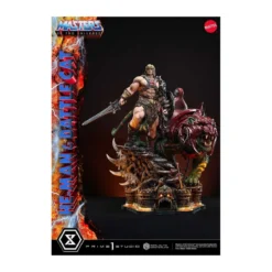 Prime 1 Studio - Masters of the Universe - He-Man & Battle Cat Ultimate Version - Real Elite Masterline Series 1/4