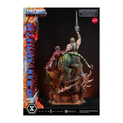 Prime 1 Studio - Masters of the Universe - He-Man & Battle Cat Ultimate Version - Real Elite Masterline Series 1/4