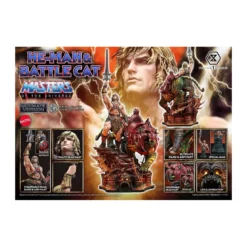 Prime 1 Studio - Masters of the Universe - He-Man & Battle Cat Ultimate Version - Real Elite Masterline Series 1/4