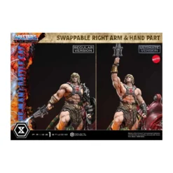 Prime 1 Studio - Masters of the Universe - He-Man & Battle Cat Ultimate Version - Real Elite Masterline Series 1/4