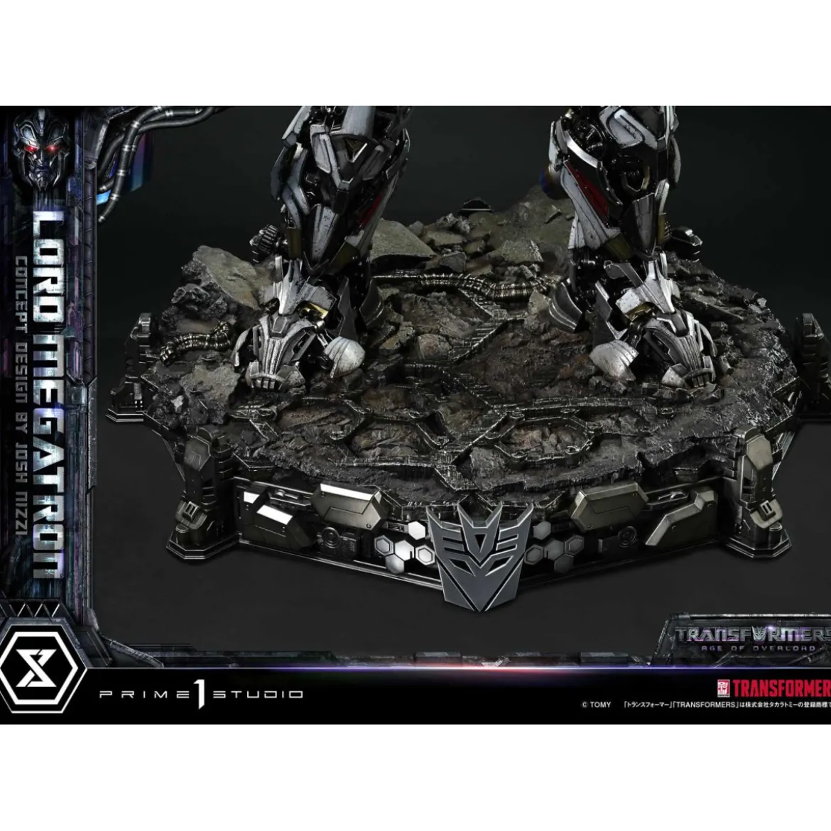 Prime 1 Studio - Megatron Overlord Bonus Version - Transformers Age of Overlord