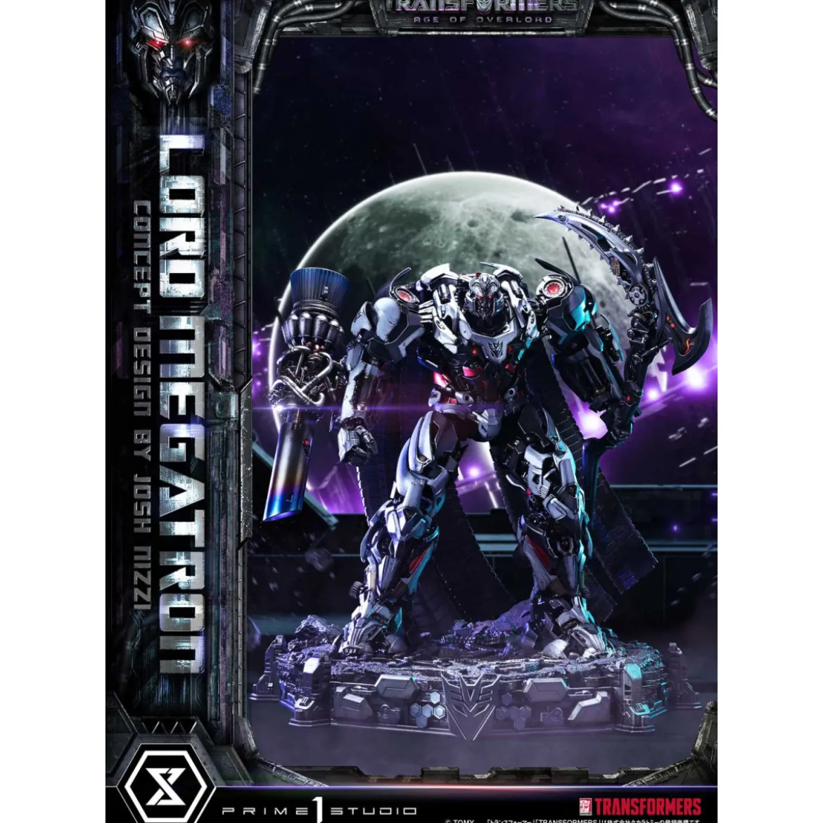 Prime 1 Studio - Megatron Overlord Bonus Version - Transformers Age of Overlord