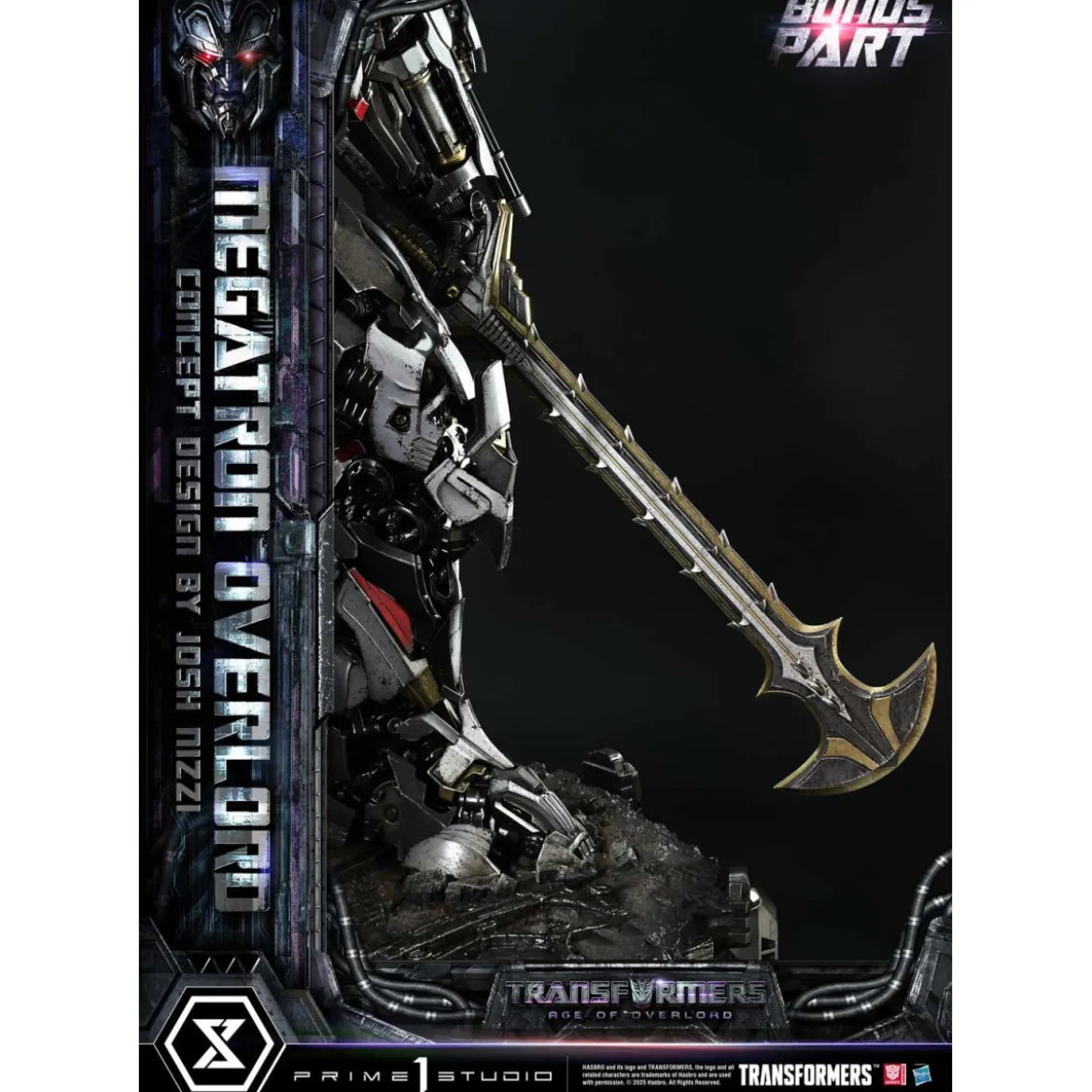 Prime 1 Studio - Megatron Overlord Bonus Version - Transformers Age of Overlord