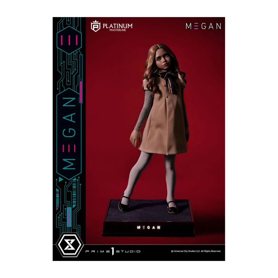 Prime 1 Studio - M3GAN - Megan Bonus Ver. Platinum Masterline Series 1/3