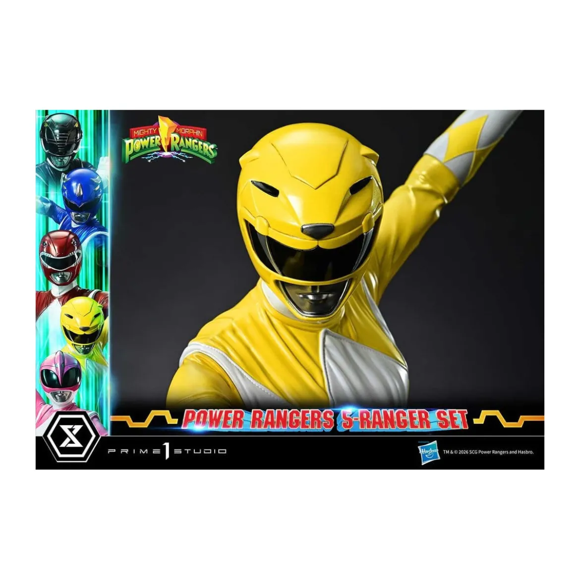 Prime 1 Studio - Mighty Morphin Power Rangers Premium Masterline Set de 5 statuettes 1/4 Deluxe Version Bonus