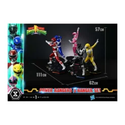 Prime 1 Studio - Mighty Morphin Power Rangers Premium Masterline Set de 5 statuettes 1/4 Deluxe Version Bonus
