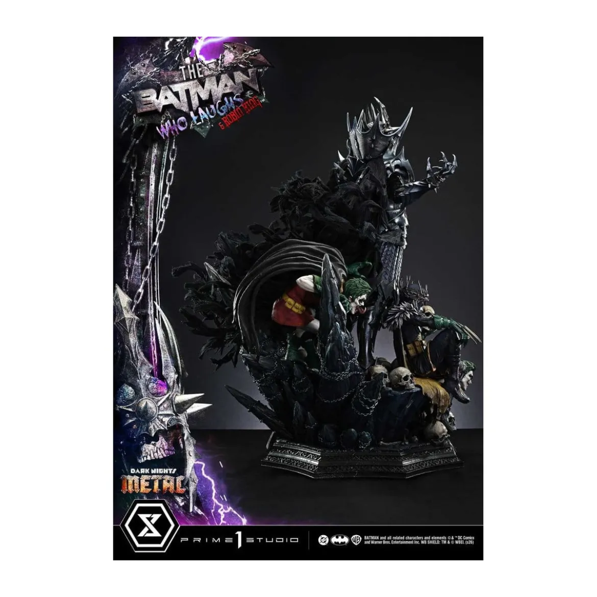 Prime 1 Studio - Museum Masterline 1/3 - The Batman Who Laughs & Robin King - Dark Nights: Death Metal