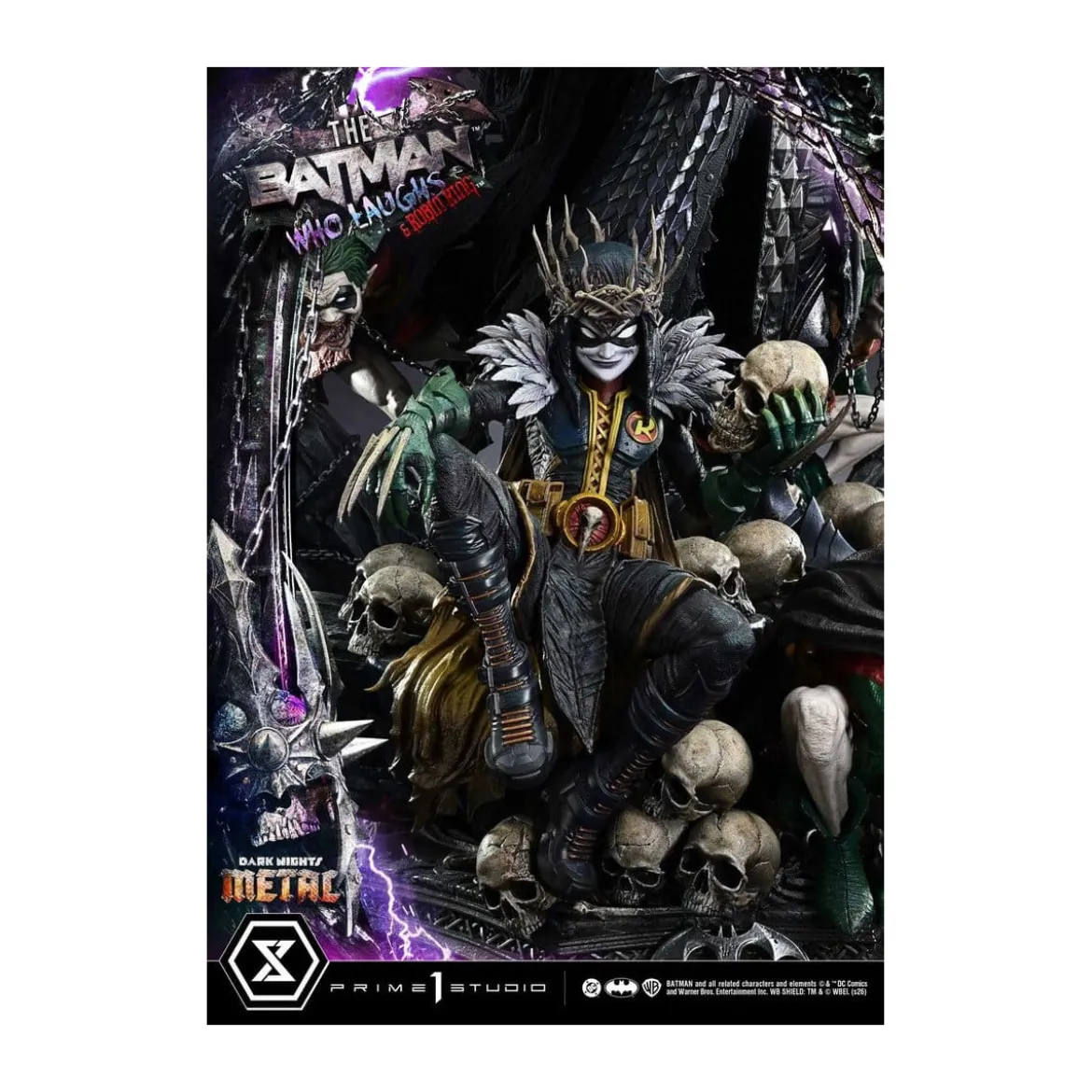 Prime 1 Studio - Museum Masterline 1/3 - The Batman Who Laughs & Robin King - Dark Nights: Death Metal