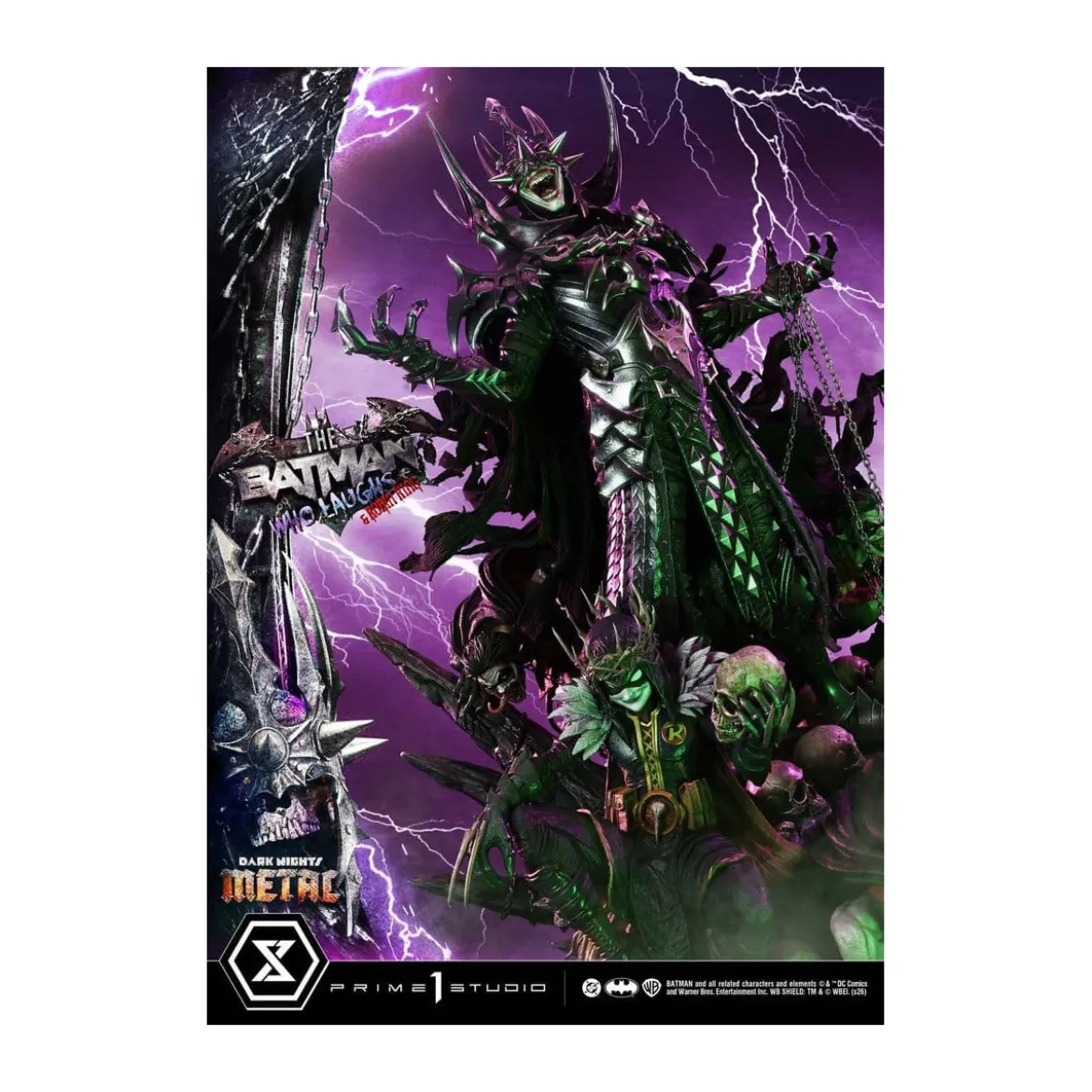 Prime 1 Studio - Museum Masterline 1/3 - The Batman Who Laughs & Robin King - Dark Nights: Death Metal