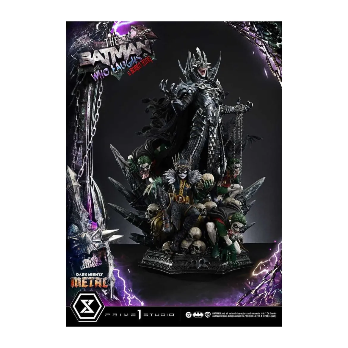 Prime 1 Studio - Museum Masterline 1/3 - The Batman Who Laughs & Robin King Deluxe Version - Dark Nights: Death Metal