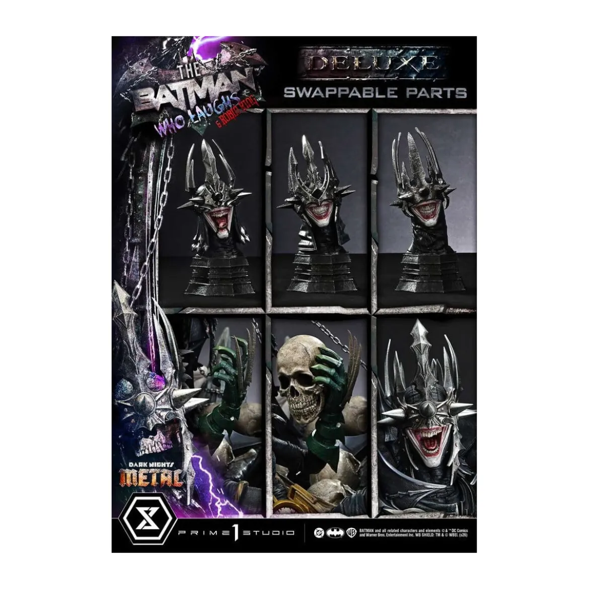 Prime 1 Studio - Museum Masterline 1/3 - The Batman Who Laughs & Robin King Deluxe Version - Dark Nights: Death Metal