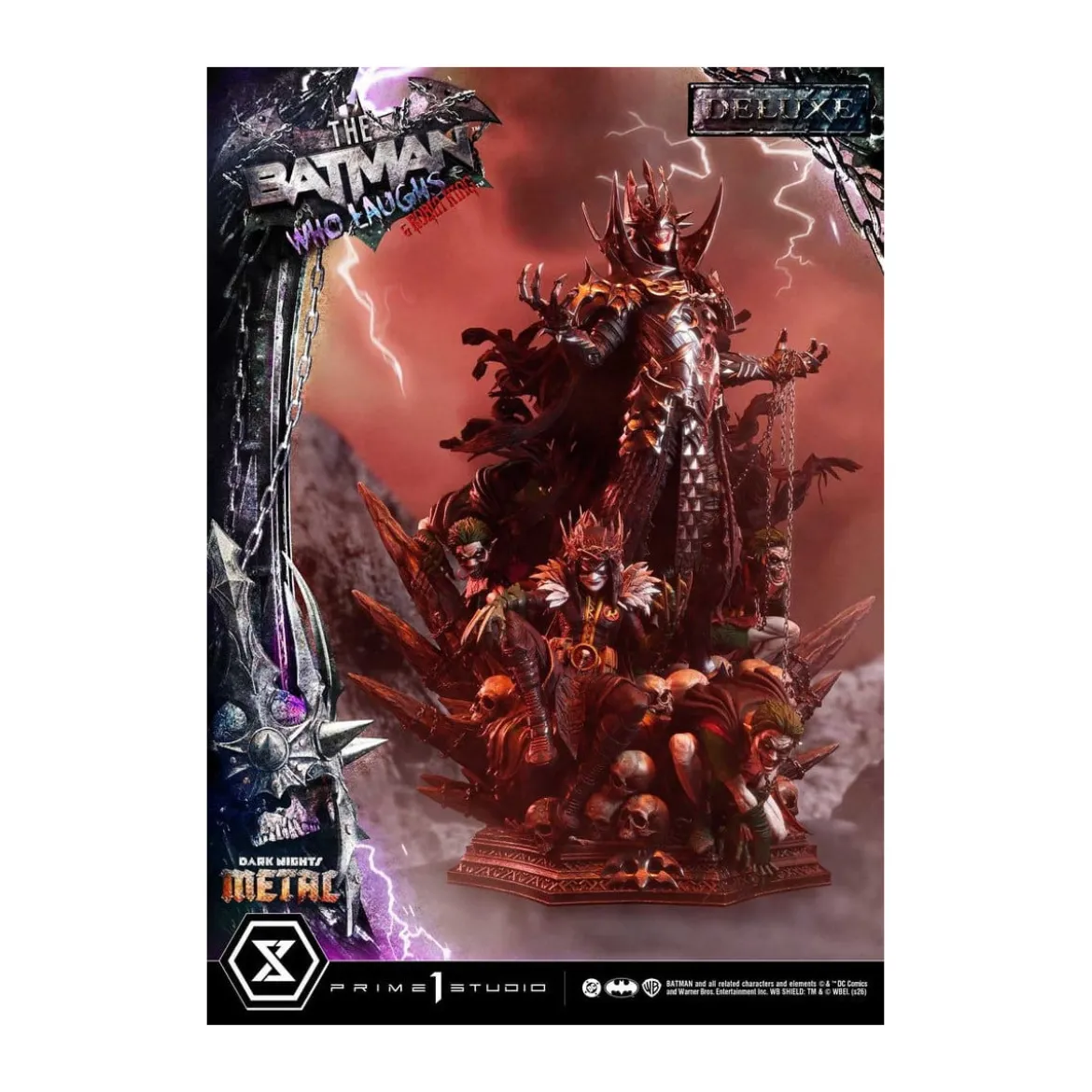 Prime 1 Studio - Museum Masterline 1/3 - The Batman Who Laughs & Robin King Deluxe Version - Dark Nights: Death Metal