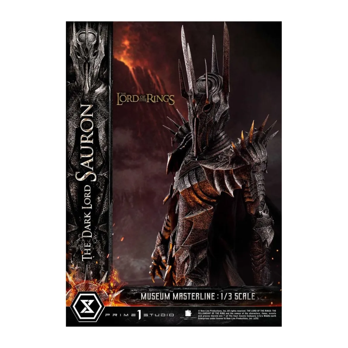 Prime 1 Studio - Museum Masterline Series 1/3 The Dark Lord Sauron Bonus Version - Le Seigneur des Anneaux