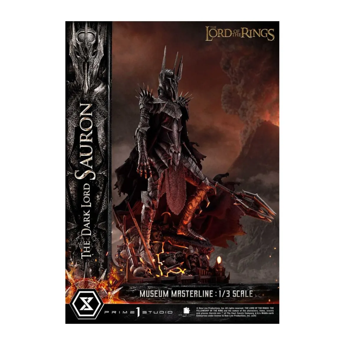 Prime 1 Studio - Museum Masterline Series 1/3 The Dark Lord Sauron Bonus Version - Le Seigneur des Anneaux