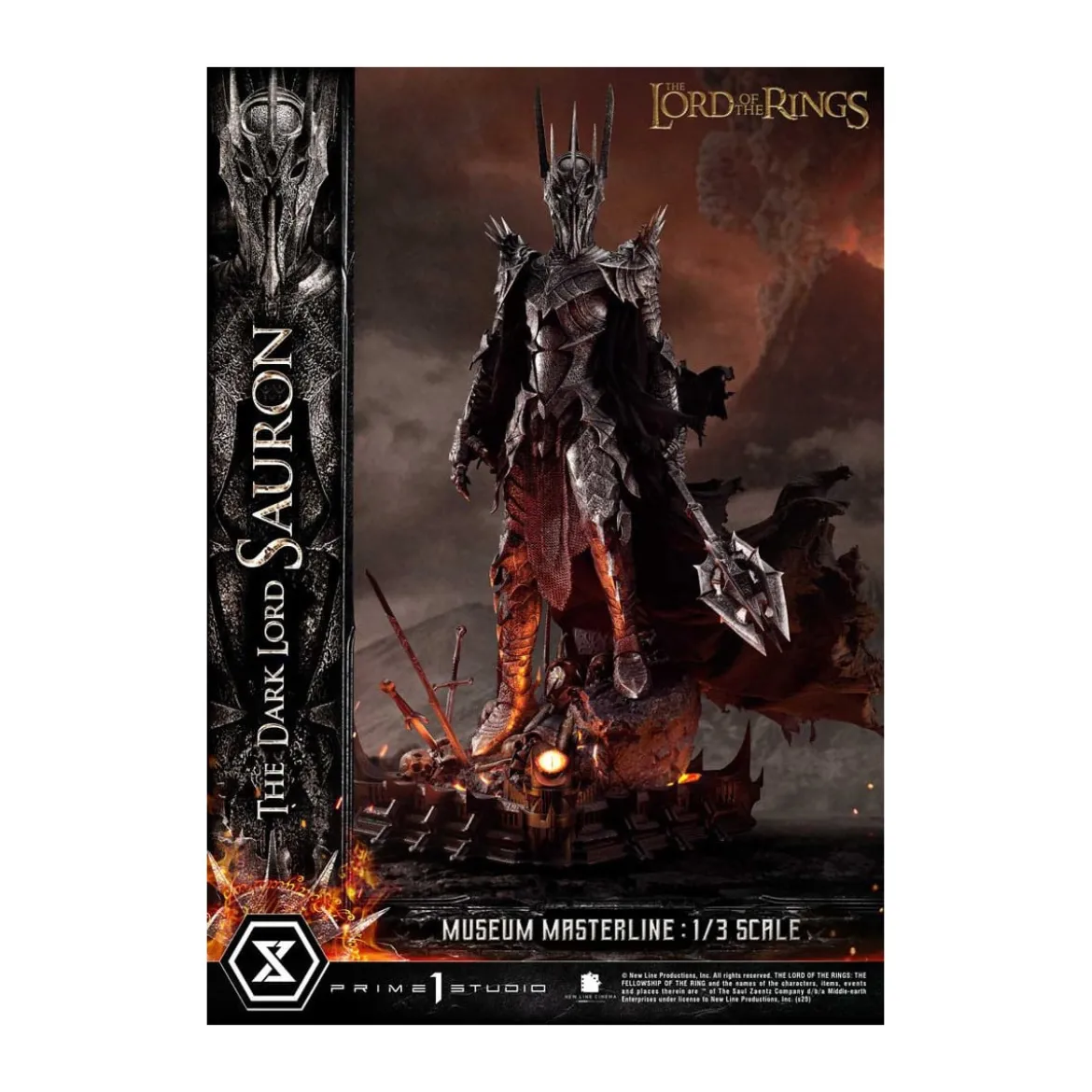 Prime 1 Studio - Museum Masterline Series 1/3 The Dark Lord Sauron Bonus Version - Le Seigneur des Anneaux